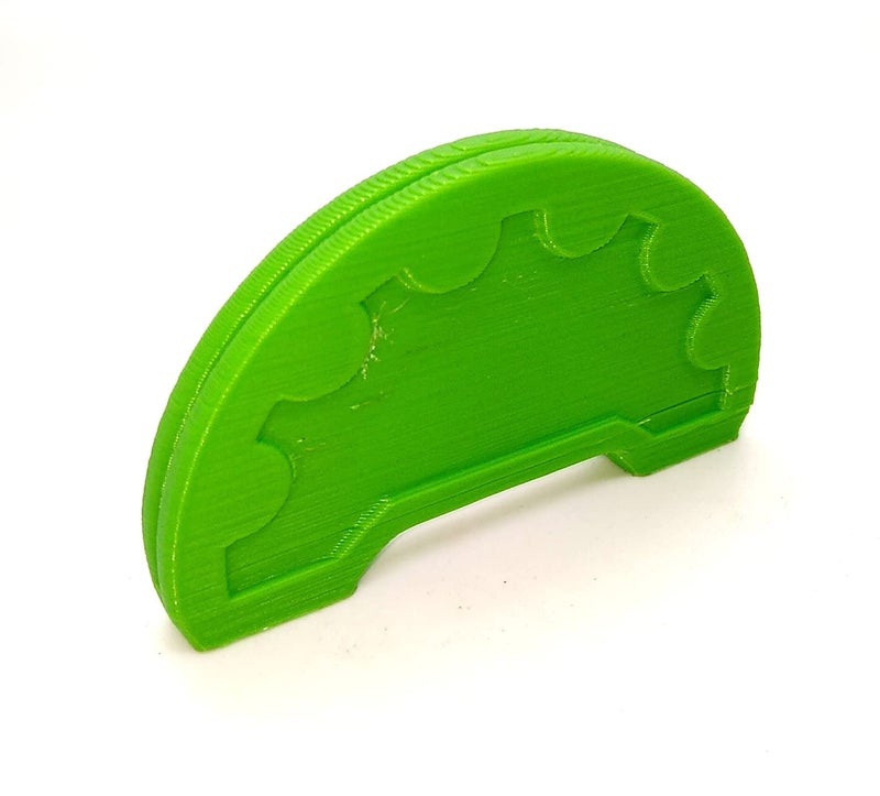 Cero 3D Printed Playing Cards Holder (Green PLA Plastic) V.A.03.23 - Image 2