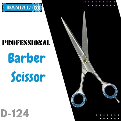 DANIAL 6.5" Professional Stainless Steel Hair Cutting Scissors - Ideal for Men's Women Barbering, Beard, Mustache Trimming, and Grooming - Image 2