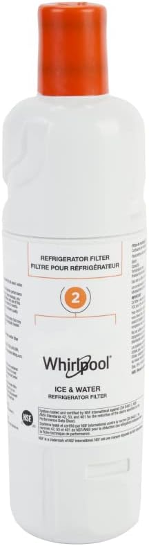 Whirlpool فلتر مياه ثلاجة ويرلبول WHR2RXD1 برتقالة الثلج 2WHR2RXD1 حزمة واحدة - Image 4