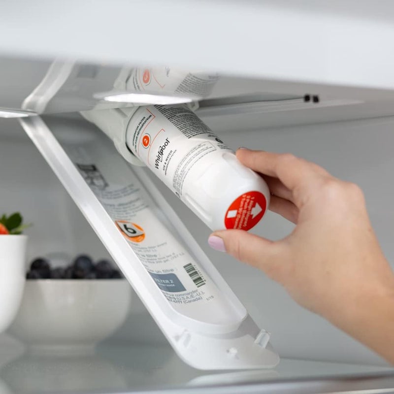 Whirlpool فلتر مياه ثلاجة ويرلبول WHR2RXD1 برتقالة الثلج 2WHR2RXD1 حزمة واحدة - Image 5