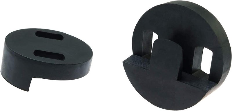 Longdex Cello Mute 2PCS Black Tourte Style Round Two Hole Cello Mute - Image 4
