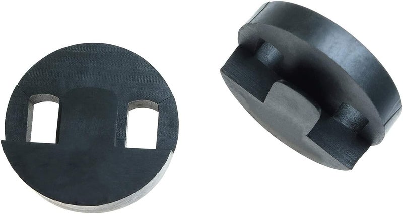 Longdex Cello Mute 2PCS Black Tourte Style Round Two Hole Cello Mute - Image 2