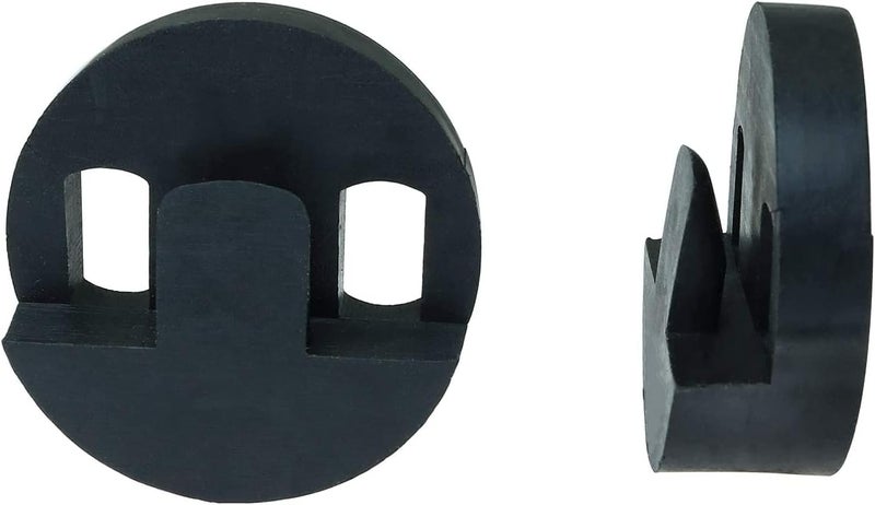 Longdex Cello Mute 2PCS Black Tourte Style Round Two Hole Cello Mute - Image 3