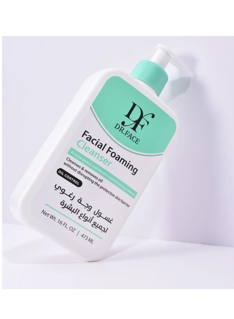 دكتور فيس غسول وجه رغوي تايلاندي يعمل على إزالة الزيوت الزائدة والأوساخ والمكياج جل رغوي خال من العطور مناسب لجميع أنواع البشرة 473 مل - Image 4