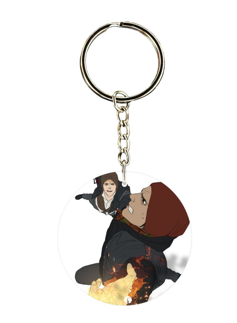 RKN Infamous Second Son Printed Keychain