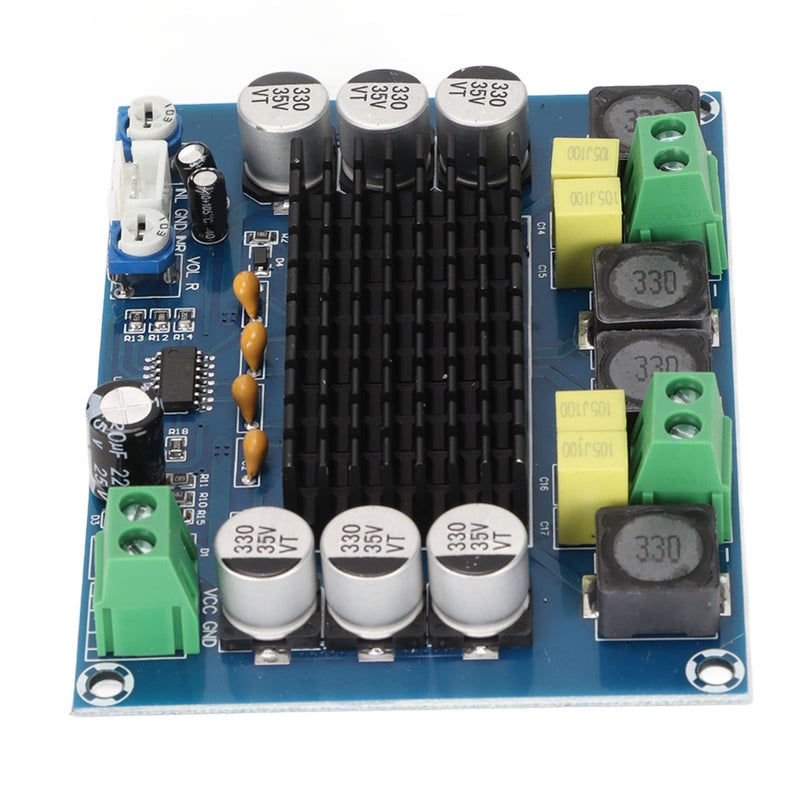 لوحة مكبر الصوت 2x120W نظام صوتي عالي الأداء 100DB نسبة الإشارة إلى الضوضاء ترددات تحويل متعددة - Image 3