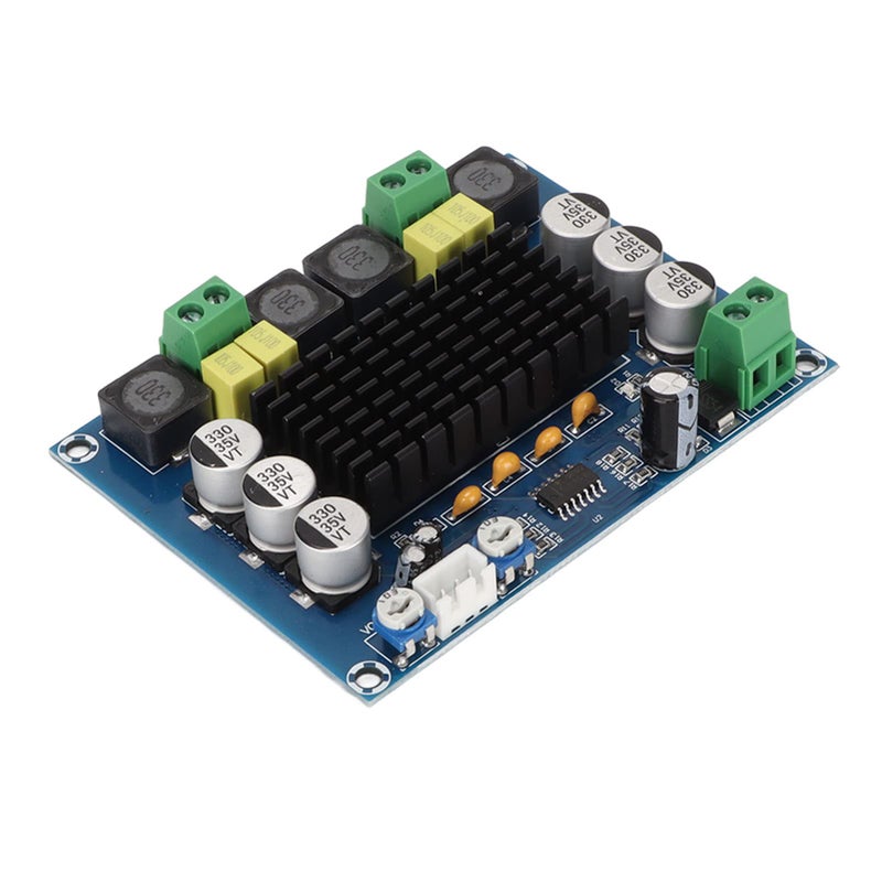 لوحة مكبر الصوت 2x120W نظام صوتي عالي الأداء 100DB نسبة الإشارة إلى الضوضاء ترددات تحويل متعددة - Image 2