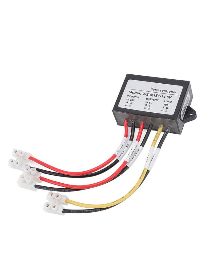 Thoraya - MPPT Solar Controller 150W 10A Photosensitive Night Load Output Solar Panel Controller for Street Lamp 14.6V - Image 1