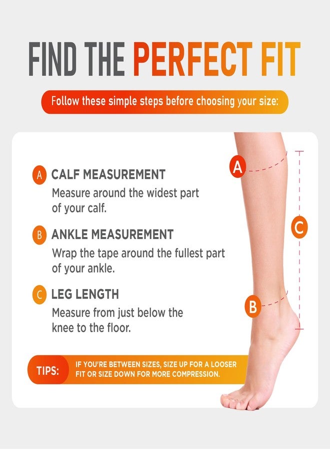 Lemon Hero Zipper Compression Socks Pair with Zip Guard Skin Protection & Open Toe (sizes Med to 6XL)- 15-20mmHg Medical Compression Socks for Men & Women - Image 5