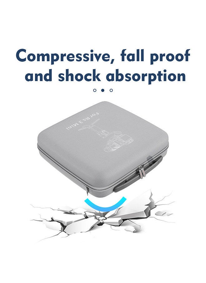 STARTRC STARTRC Portable Storage Bag Waterproof Dustproof with Top Carry Handle Shoulder Strap Compatible with DJI Ronin RS 3 Mini  - Image 5