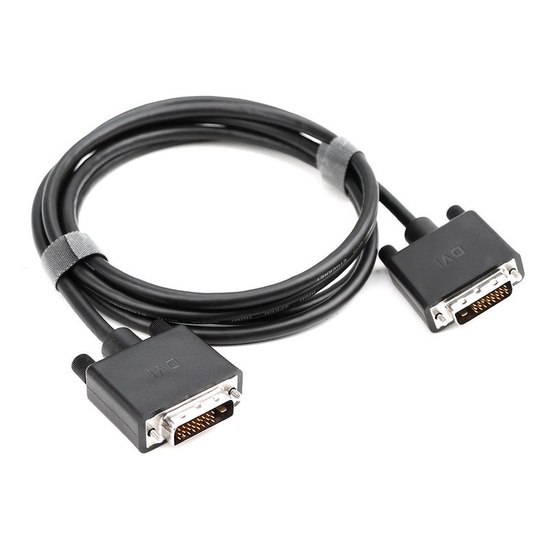 كابل DVI ذكر إلى ذكر بطول 3.3 قدم، كابل شاشة فيديو رقمي للحاسوب والتلفاز عالي الدقة وجهاز العرض والمسرح المنزلي - Image 4