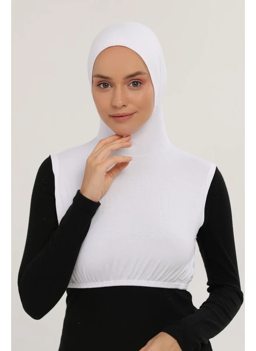 التوبة Zero Sleeves Neck Collar Bonnet Half Body