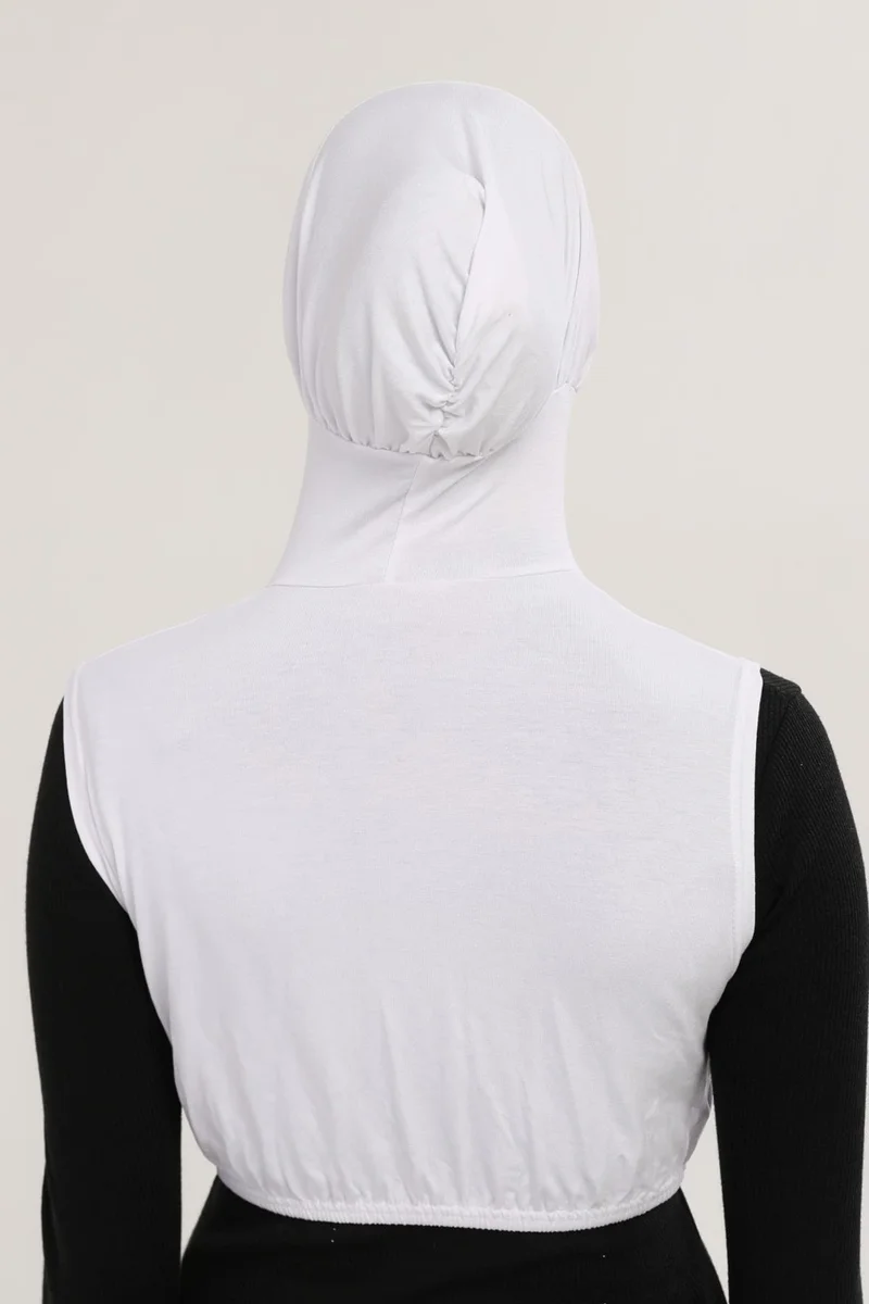 التوبة Zero Sleeves Neck Collar Bonnet Half Body