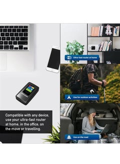 OASIS DESERT MF68 4G LTE Mobile WiFi Hotspot Router Portable Hotspot 150mbps 5200mAh Can Be Used As A Mobile Power Charging Bank  - Image 4