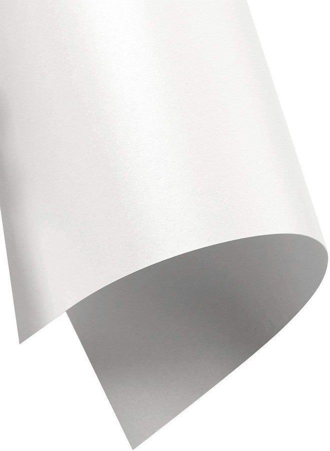 Limited Papers (TM) Shimmer Pure White Pearl, Digital Metallic Stationary Paper. Perfect for Business, Invitations, Weddings. And More. Variety of Sizes. 100 Sheets. (107 Cover, 8.5 x 11) - Image 2