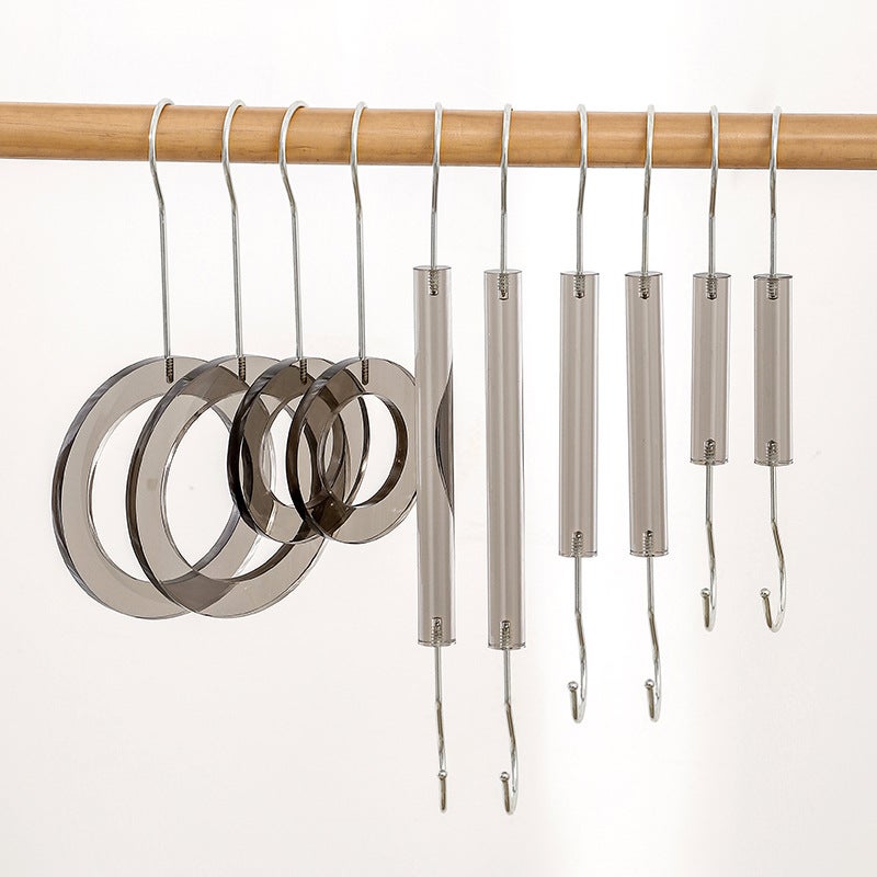 Acrylic Hanger Long S Hook Crystal Transparent Coat Hook Hook Sample Clip S Hook Clothing Store Scarf Coat Rack - Image 5