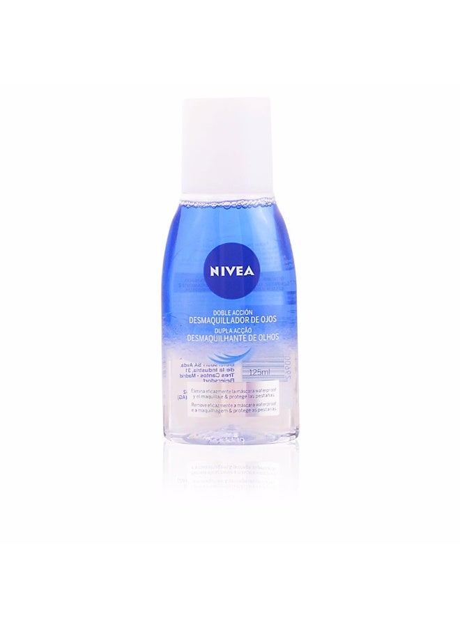 Nivea Visage Eye Makeup Remover Waterproof Double Action 125ml - Image 1