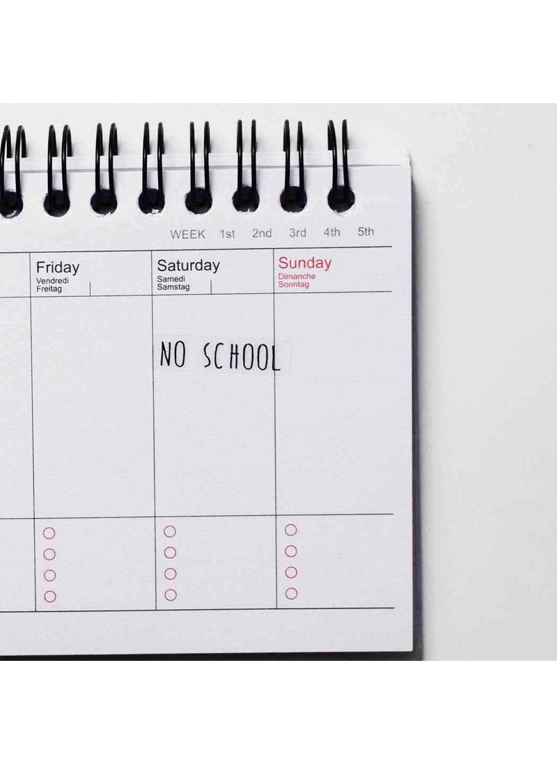 MAGJUCHE No School Planner Stickers 120 Clear Teacher Student Header Labels Scrapbooking Crafting Stickers  - Image 5
