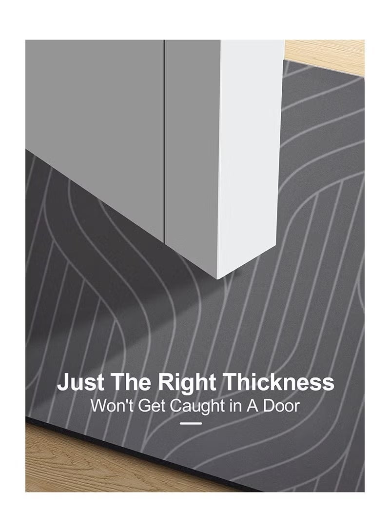 Ucanbe Diatom Bath Mat – Anti-Slip Bathroom Floor Mat, Quick-Dry, Super Absorbent, Thickened Soft Bathtub Rug with Non-Slip Bottom, Easy-to-Clean, 40 x 60 cm - Image 2