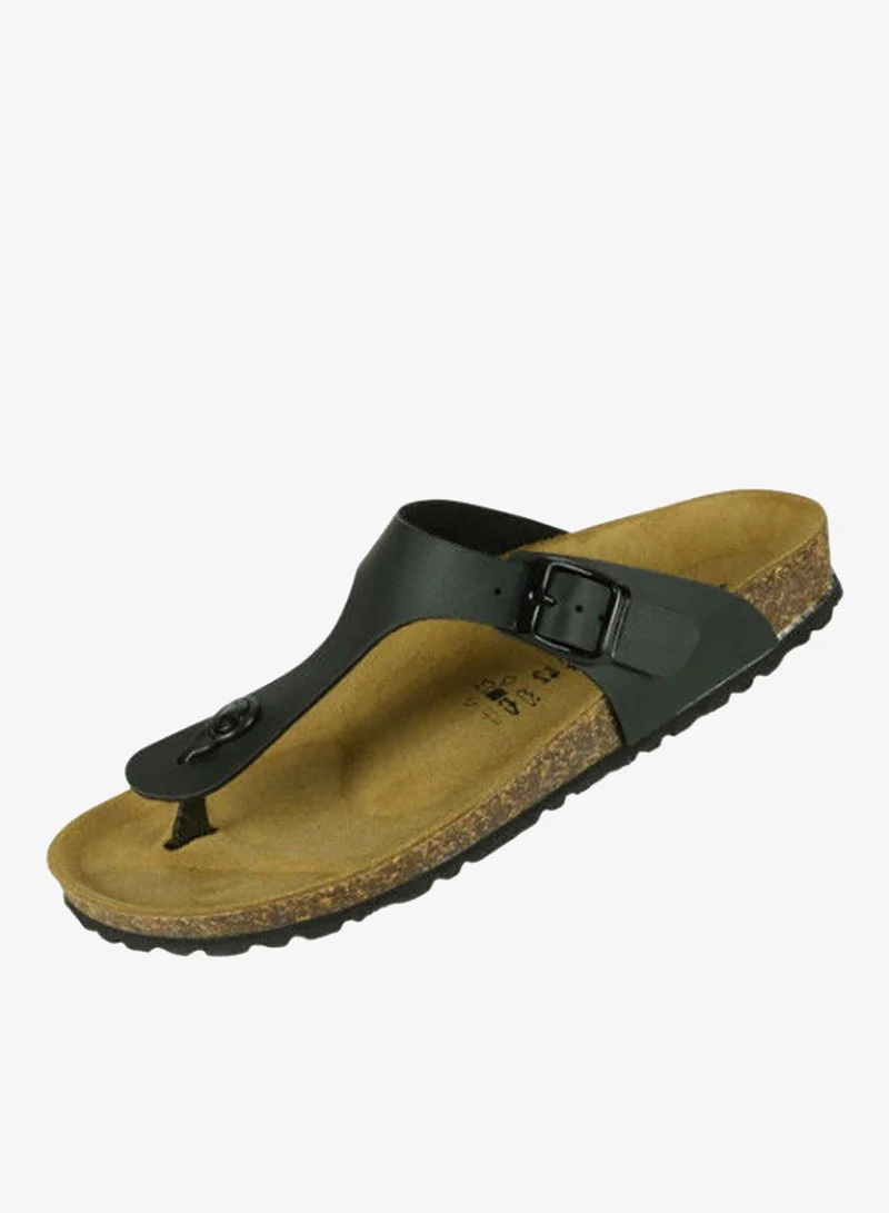 Biochic Black Biochic Mens Slim Thong Sandals 012-385 1830PR-Black for Men | Best Price UAE