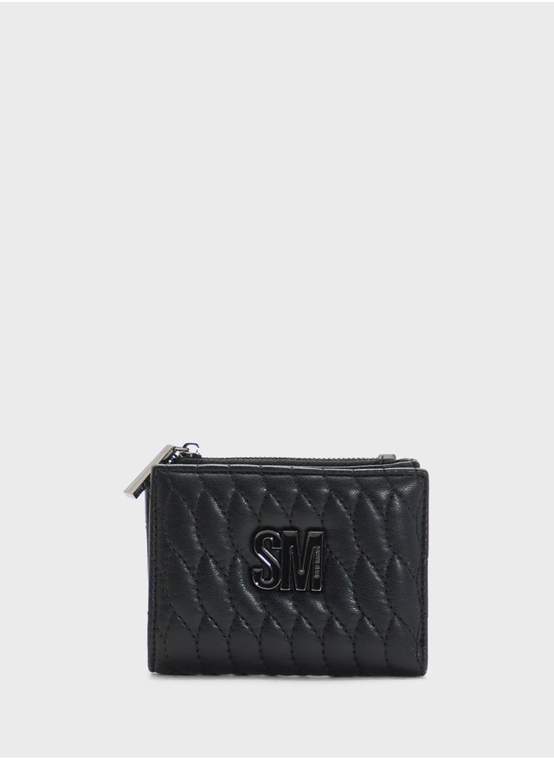 STEVE MADDEN Bbazar Logo Quilted Wallet  - Image 1