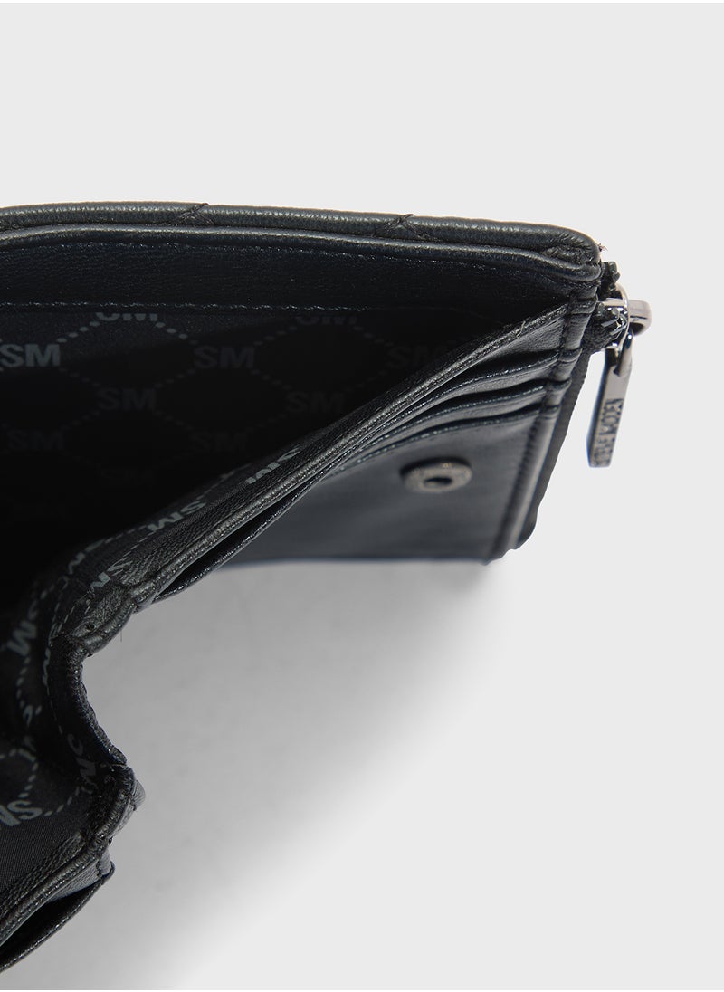 STEVE MADDEN Bbazar Logo Quilted Wallet  - Image 4
