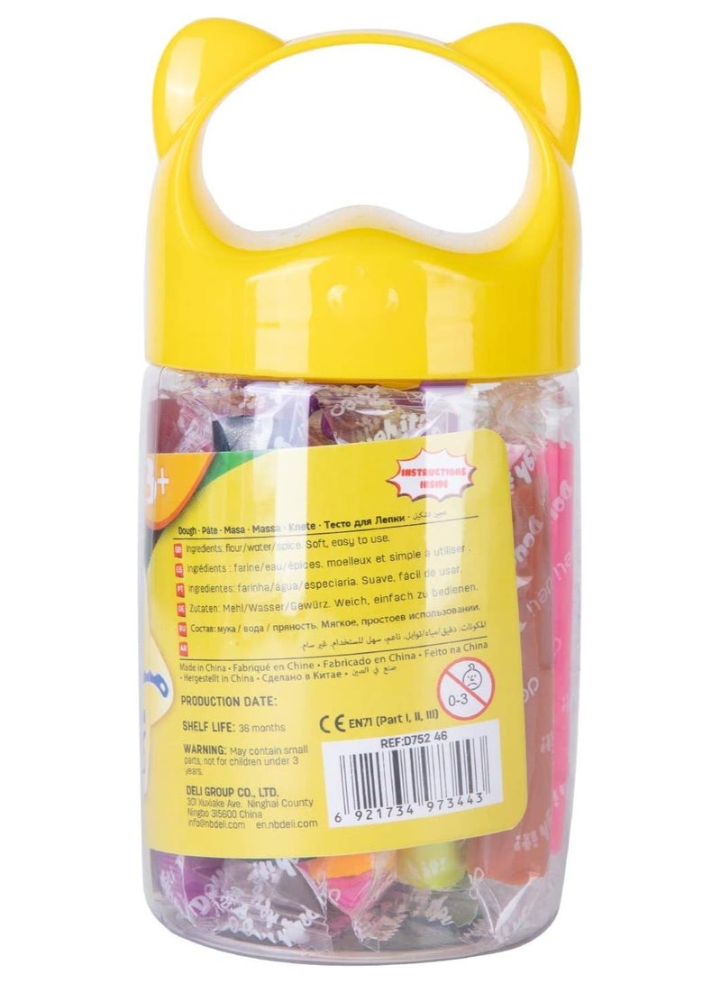 ديلي ED75246 عجينة ديلي مشرقة وحيوية 12 لون - Image 2