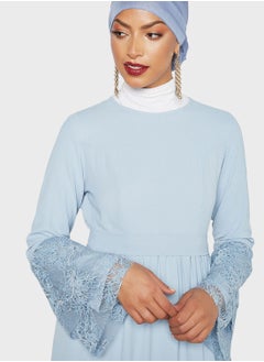 SIVVI for HANIYA Lace Detail Abaya Dress  - Image 3