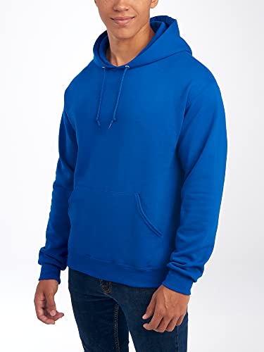 Jerzees --Men's NuBlend Fleece -Sweatshirts & Hoodies, Hoodie-Royal Blue, Medium - Image 2