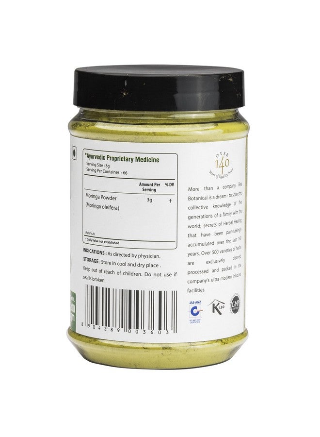 Bixa Botanical Moringa Powder (Moringa Oleifera) - 200 Gm | Bone & Joint Pain Care | Immunity Booster | Multi Vitamin Raw Superfood | Supports Digestion & Blood Circulation Pack of 1 - Image 4