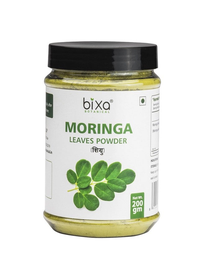 Bixa Botanical Moringa Powder (Moringa Oleifera) - 200 Gm | Bone & Joint Pain Care | Immunity Booster | Multi Vitamin Raw Superfood | Supports Digestion & Blood Circulation Pack of 1 - Image 1