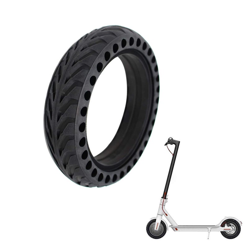 Z-FIRST Solid Tires 8.5 Inches Electric Scooter Wheels Replacement Tire 8-1/2'' Front or Rear Honeycomb Tires for Xiaomi Mijia M365, Gotrax GXL V2 and More (1) - Image 1