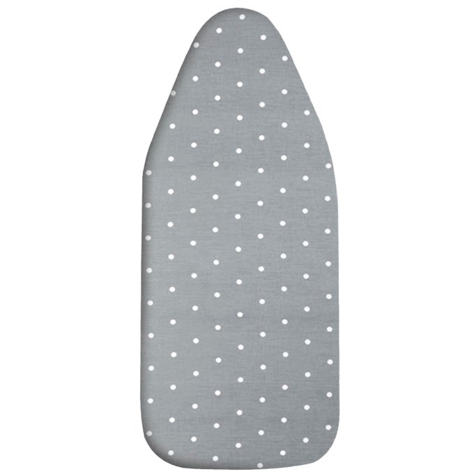 SMALL IRONING BOARD COVER SCORCH RESISTANT TABLE TOP IRONING BOARD COVER WITH PADDING HEAT REFLECTIVE HEAVY DUTY PAD GRAY DOT 125X32