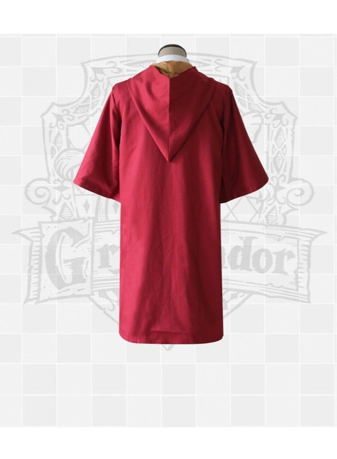 Harry Potter Gryffindor Quidditch Cosplay Uniform with Red Cape Multiple Sizes Embroidered Crest for Conventions & Halloween - Image 2