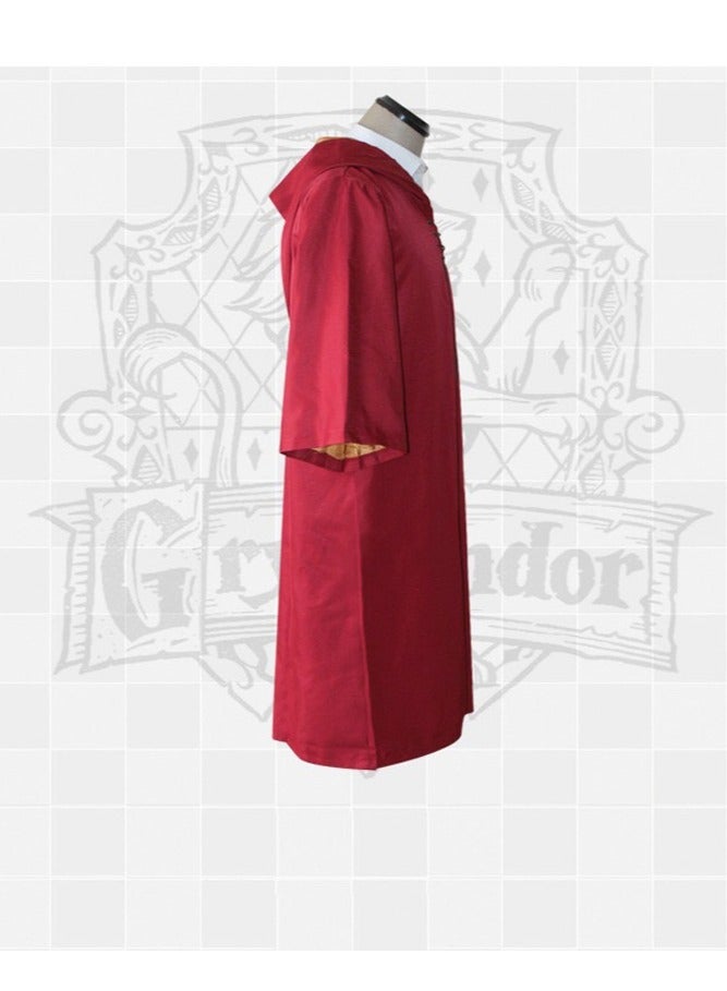 Harry Potter Gryffindor Quidditch Cosplay Uniform with Red Cape Multiple Sizes Embroidered Crest for Conventions & Halloween - Image 3