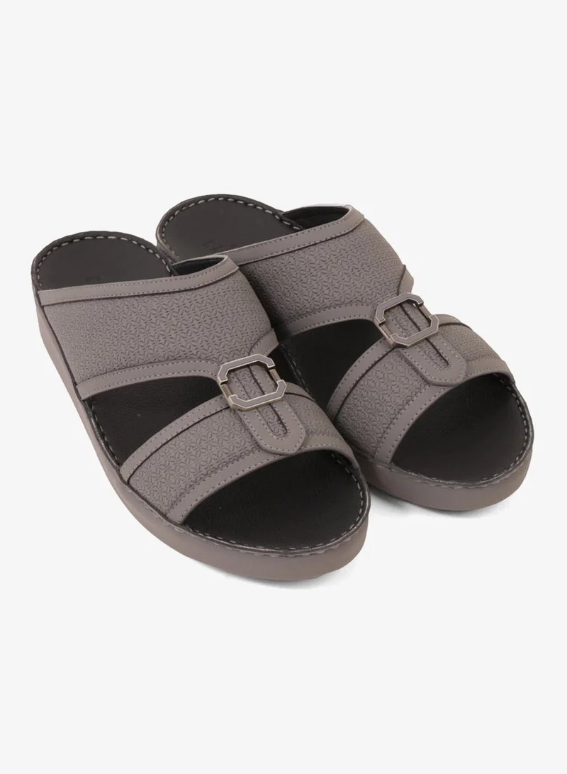 UOMO Cavalier  UOMO CAVALIER MEN'S PREMIUM ARABIC SANDALS GREY for Men | Best Price UAE