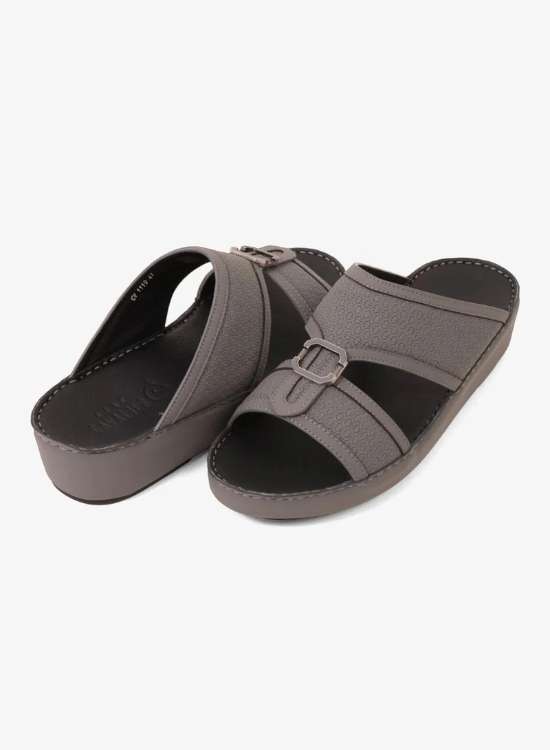 UOMO Cavalier  UOMO CAVALIER MEN'S PREMIUM ARABIC SANDALS GREY for Men | Best Price UAE