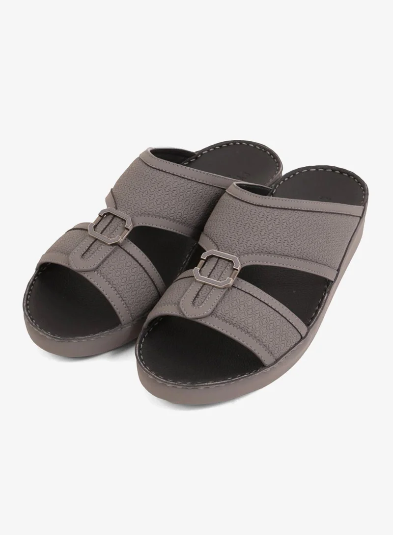 UOMO Cavalier  UOMO CAVALIER MEN'S PREMIUM ARABIC SANDALS GREY for Men | Best Price UAE