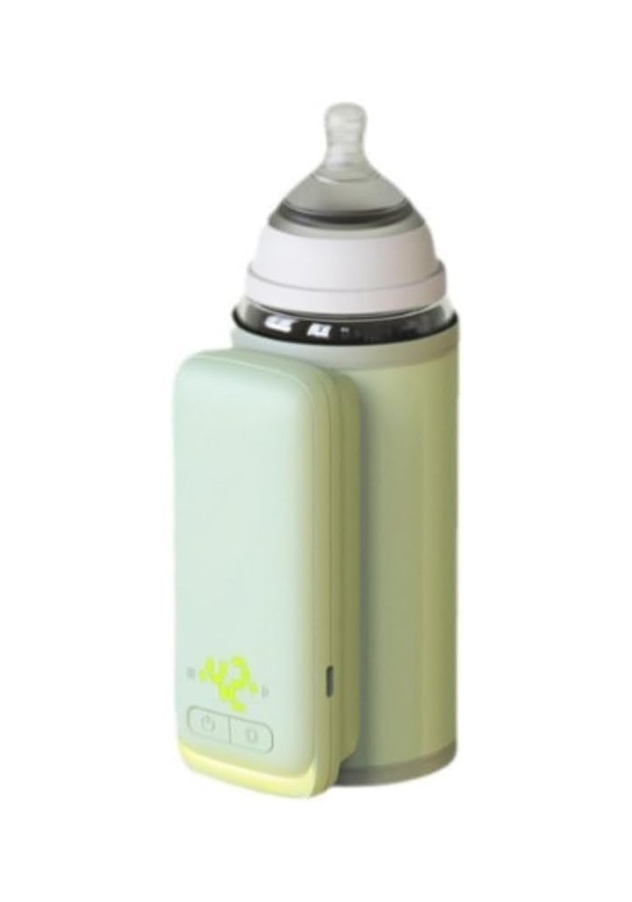 turtees Portable Baby Bottle Warmer with 4-Layer Insulation and 6 Temperature Settings - Image 1