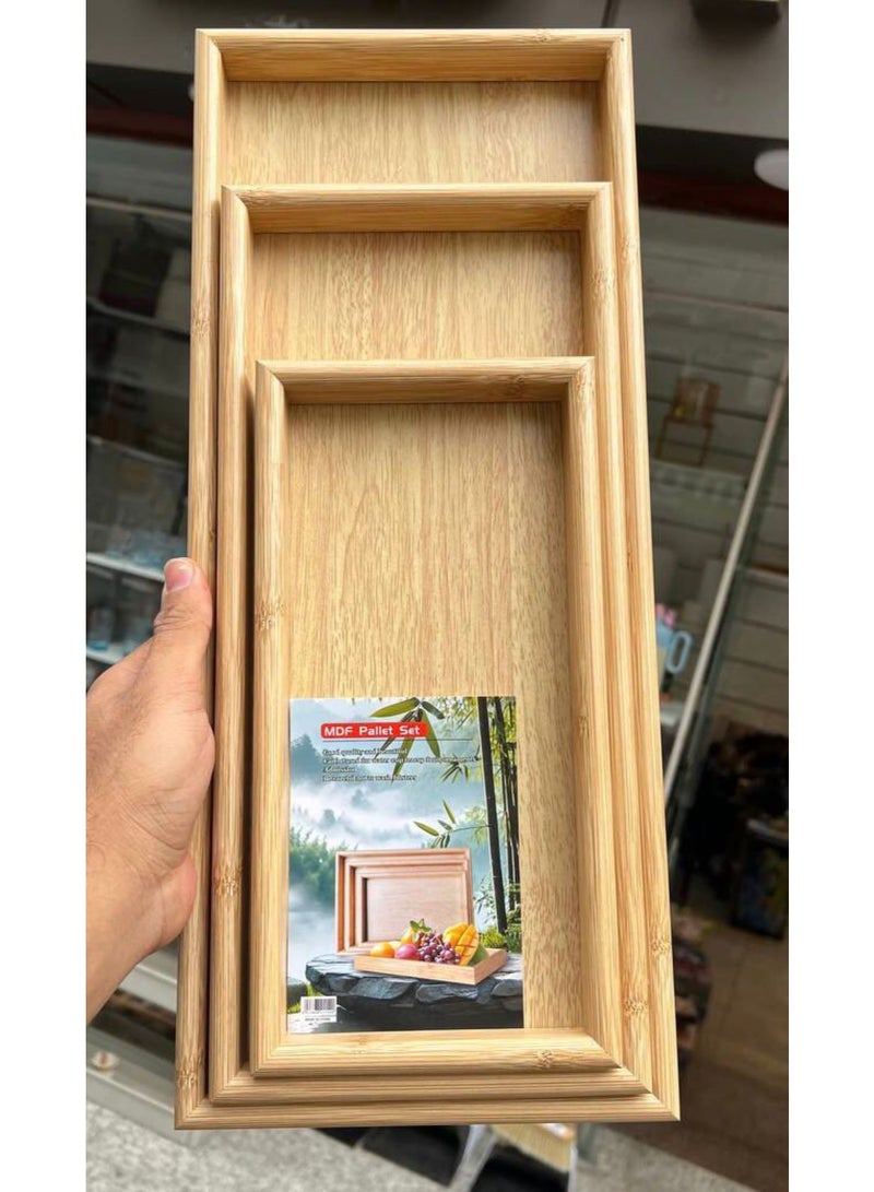 Trays Set 3pcs - Image 1