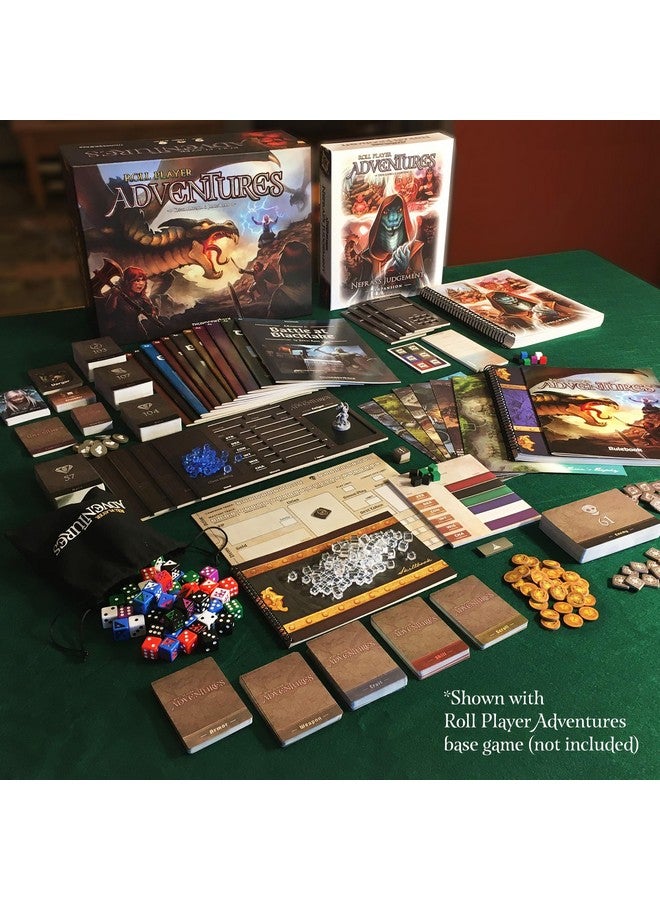 Thunderworks Games Roll Player Adventures: Nefras's Judgement Expansion - Thunderworks, Narrative Game, Ages 14+, 1-4 Players, 90-150 Min - Image 3