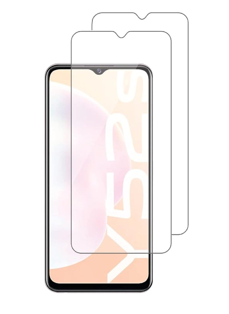 Super 2 Pieces Tempered Glass Screen Protector Clear Designed For vivo Y52 Full Screen Coverage And Bubble Free - Image 1