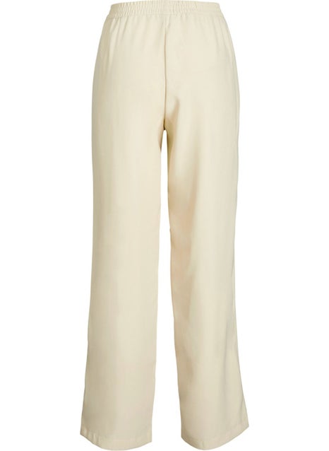 JJXX High Waist Mom Fit Cream Women's Trousers 12200751  - Image 2