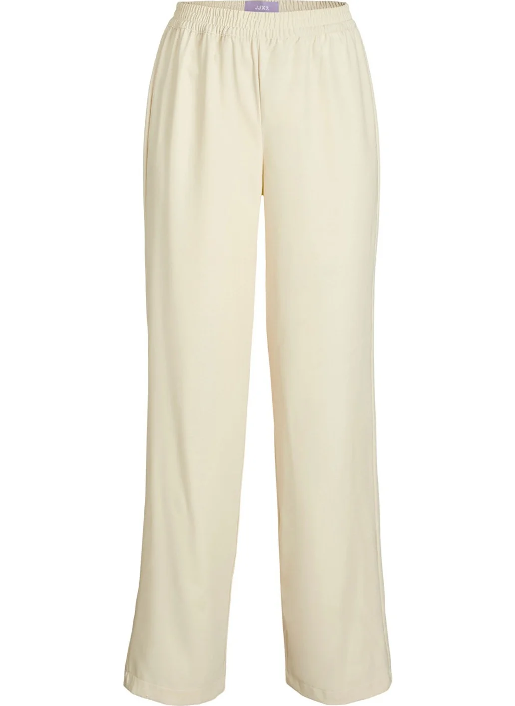 JJXX High Waist Mom Fit Cream Women's Trousers 12200751