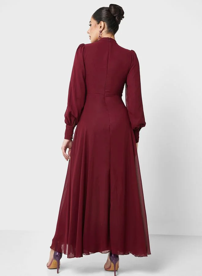 Refka by modanisa Modest Evening Dress for Women