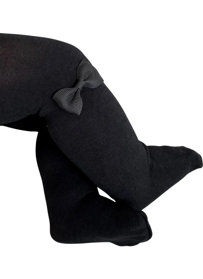 DayMod Baby Mycro Bow Tights Black