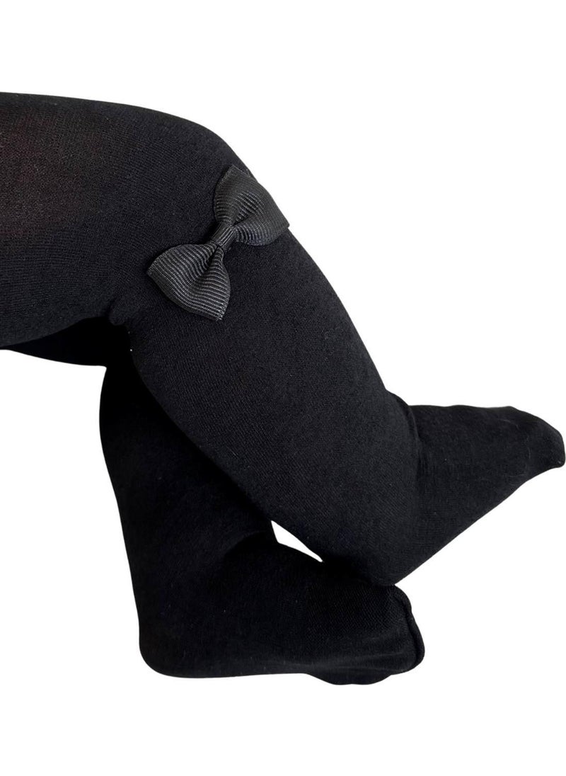DayMod Baby Mycro Bow Tights Black 