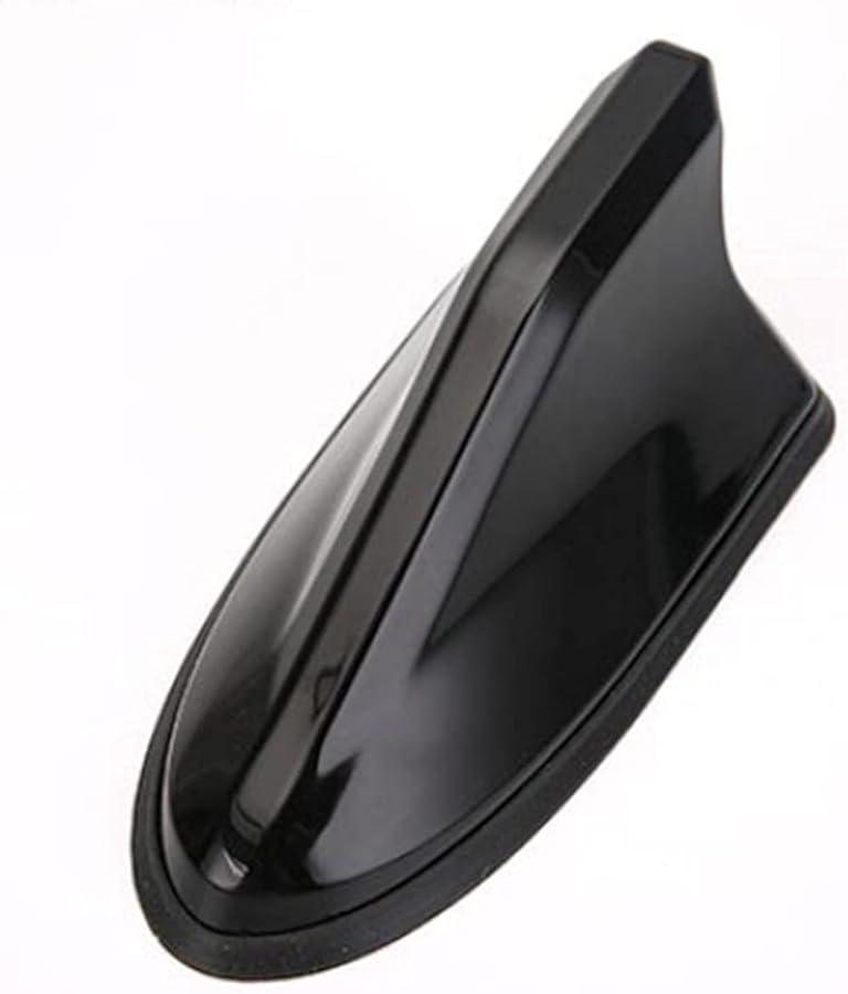 Black Shark Fin Antenna for VW T Roc AM FM Radio Signal Aerial Accessories - Image 1