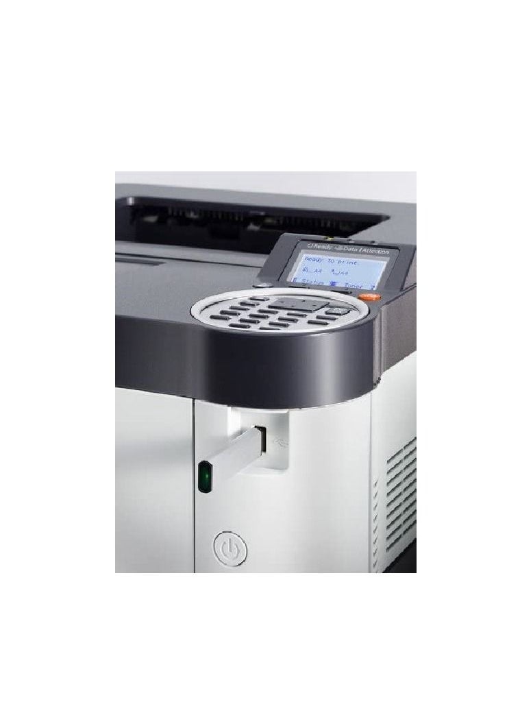 KYOCERA - 1102MS3nld0 Model ECOSYS FS-2100DN A4 Black & White Laser Printer, 42 Pages per Minute, 2600 Sheet Maximum Paper Capacity, Resolution 1200 x 1200 dpi, First Print Out Time 9 Seconds or Less - Image 1