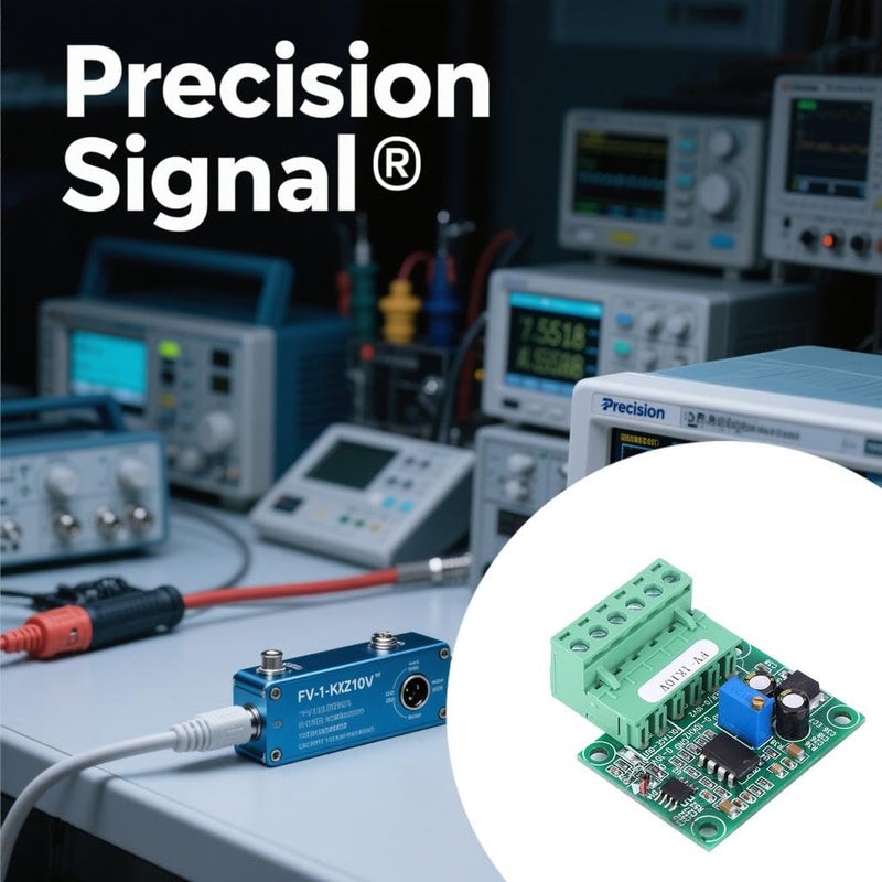 FV 0 1KHz 10V وحدة تحويل التردد إلى الجهد لبطاقة تحكم الحركة PLC 4 5x4 7x1 7 سم - Image 4